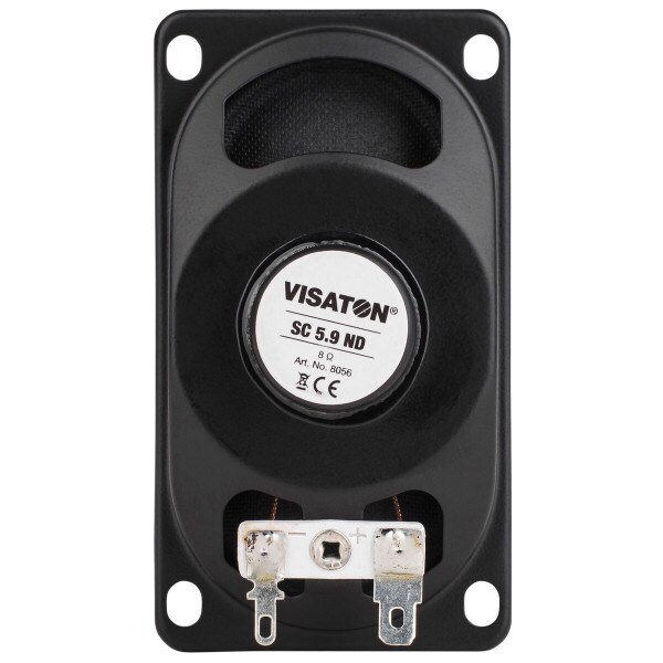 Main product image for Visaton SC5.9 ND 2" x 3.5" Shielded Full-Range Driv 292-553